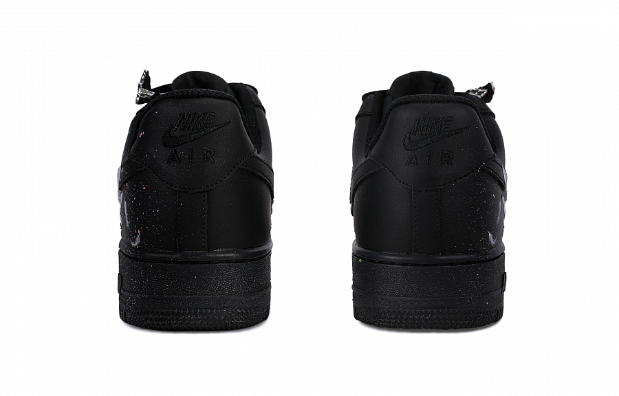 Nike Air Force 1 Wear resistant And Lightweight Low top Skateboard Shoes Unisex Black купить в интернет-магазине Yoocart с быстрой доставкой по России.