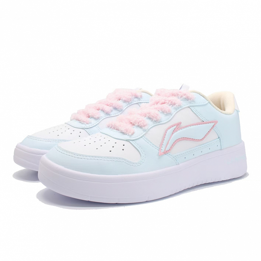LINING Pontoon Boats Skateboard Shoes Women's Low top White/Pink купить в интернет-магазине Yoocart с быстрой доставкой по России.