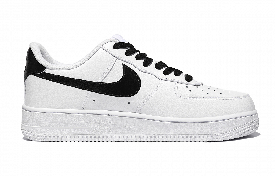 Nike Air Force 1 Low top Skateboard Shoes Unisex Black White купить в интернет-магазине Yoocart с быстрой доставкой по России.