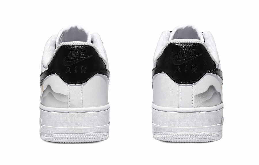 Nike Air Force 1 Low top Skateboard Shoes Unisex Black White купить в интернет-магазине Yoocart с быстрой доставкой по России.