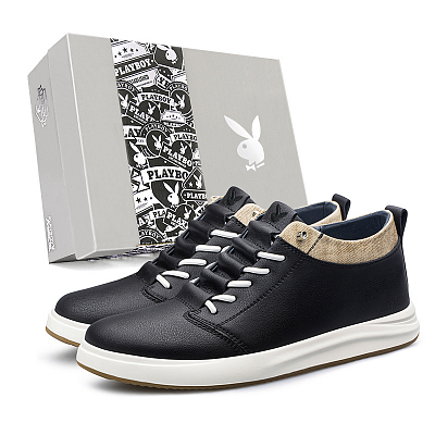 Playboy Mid Top Skateboard Shoes Men's