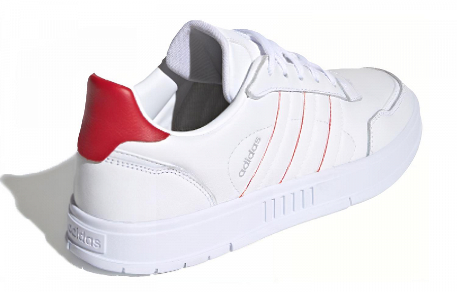 Adidas Neo Court Master White/Red купить в интернет-магазине Yoocart с быстрой доставкой по России.