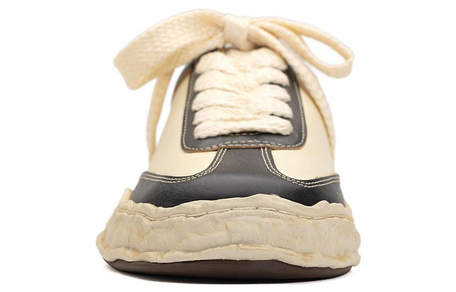 Maison MIHARA YASUHIRO Herbie Og Sole Leather Sneakers купить в интернет-магазине Yoocart с быстрой доставкой по России.