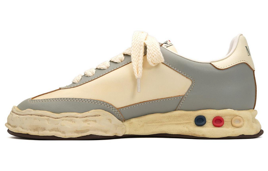 Maison MIHARA YASUHIRO Herbie Og Sole Leather Sneakers купить в интернет-магазине Yoocart с быстрой доставкой по России.