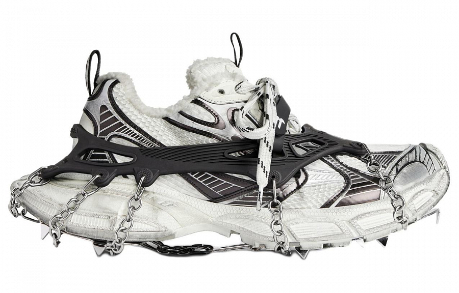 Balenciaga 3XL Ski Sneakers 'White Black Mesh' Women's купить в интернет-магазине Yoocart с быстрой доставкой по России.