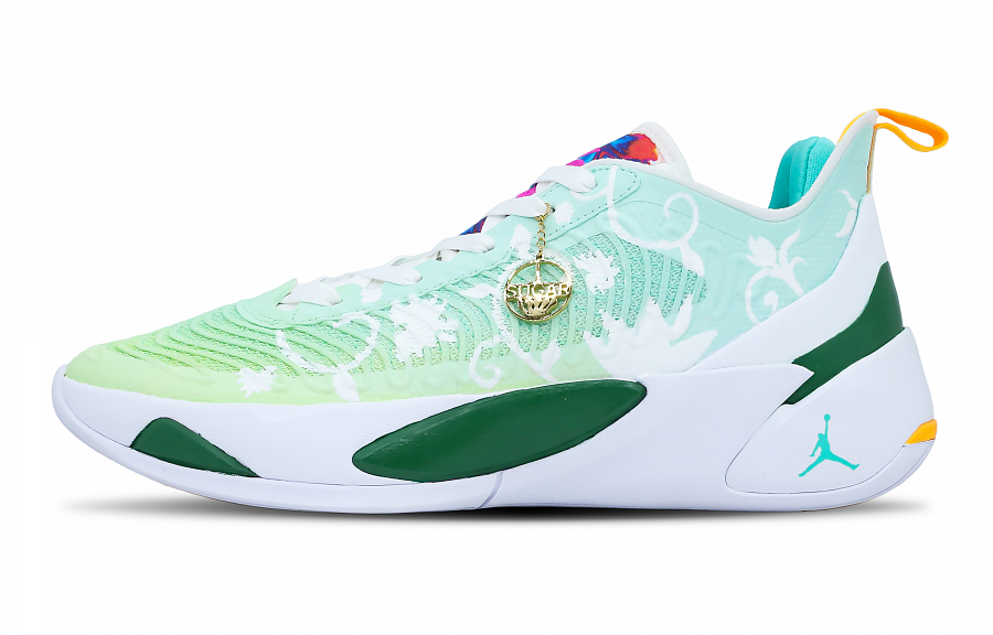 Jordan Luka 1 Doncic 1 PF Shock Absorbers Slip Resistant Abrasion Resistant Low top Basketball Shoes Men's Green купить в интернет-магазине Yoocart с быстрой доставкой по России.