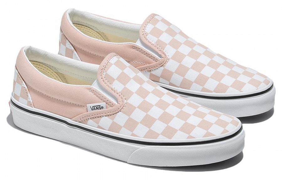 Vans Classic Slip On Checkerboard 'Pink' Women's купить в интернет-магазине Yoocart с быстрой доставкой по России.
