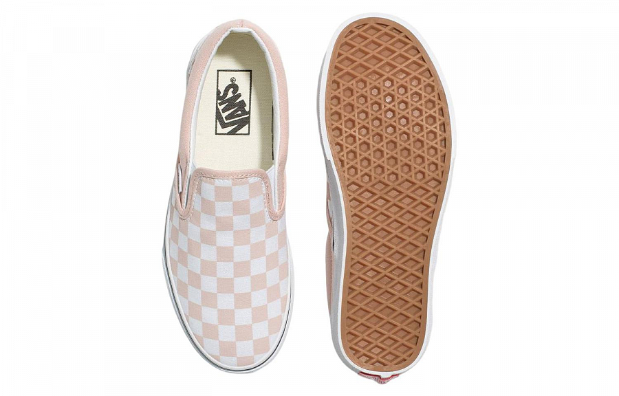 Vans Classic Slip On Checkerboard 'Pink' Women's купить в интернет-магазине Yoocart с быстрой доставкой по России.