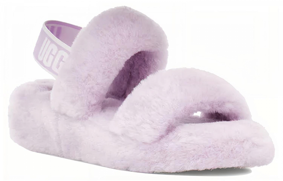 UGG Oh Yeah Thick Sole Sandals Purple Women's купить в интернет-магазине Yoocart с быстрой доставкой по России.