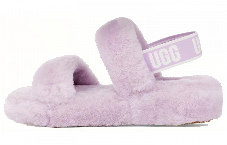 UGG Oh Yeah Thick Sole Sandals Purple Women's купить в интернет-магазине Yoocart с быстрой доставкой по России.