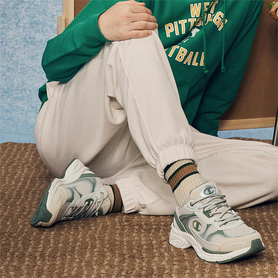 Champion Abrasion Resistant Running Shoes Unisex Vetiver Green купить в интернет-магазине Yoocart с быстрой доставкой по России.