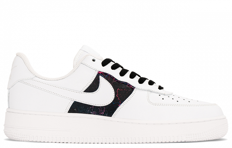 Nike Air Force 1 Abrasion Resistant Low top Skateboard Shoes Men's White Black купить в интернет-магазине Yoocart с быстрой доставкой по России.