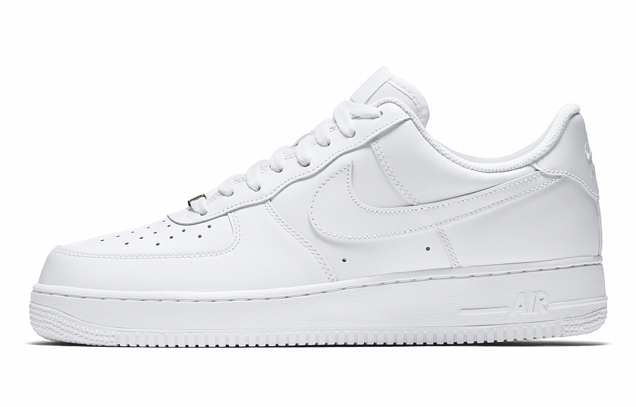 Nike Air Force 1 Abrasion Resistant Low top Skateboard Shoes Men's White Black купить в интернет-магазине Yoocart с быстрой доставкой по России.