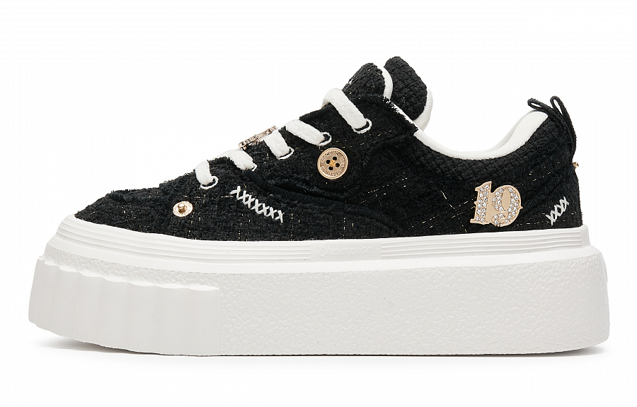 Champion Bakery Shoes Champ Creeper Low top Skateboard Shoes Women's Black White купить в интернет-магазине Yoocart с быстрой доставкой по России.