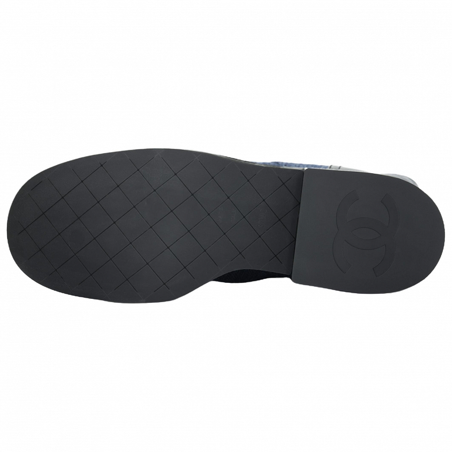 CHANEL Ankle Boots Women's Blue Black купить в интернет-магазине Yoocart с быстрой доставкой по России.