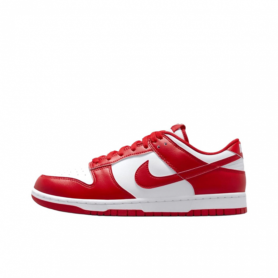 Nike Dunk Full Of Joy And Happiness Wear resistant And Lightweight Low top Skateboard Shoes Unisex Red White купить в интернет-магазине Yoocart с быстрой доставкой по России.