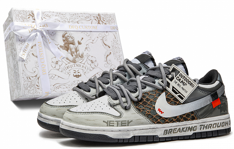 Nike Dunk Box, Miracle Journey Cushioning Quick Dry Abrasion Resistant Balance Low top Skateboard Shoes Unisex купить в интернет-магазине Yoocart с быстрой доставкой по России.