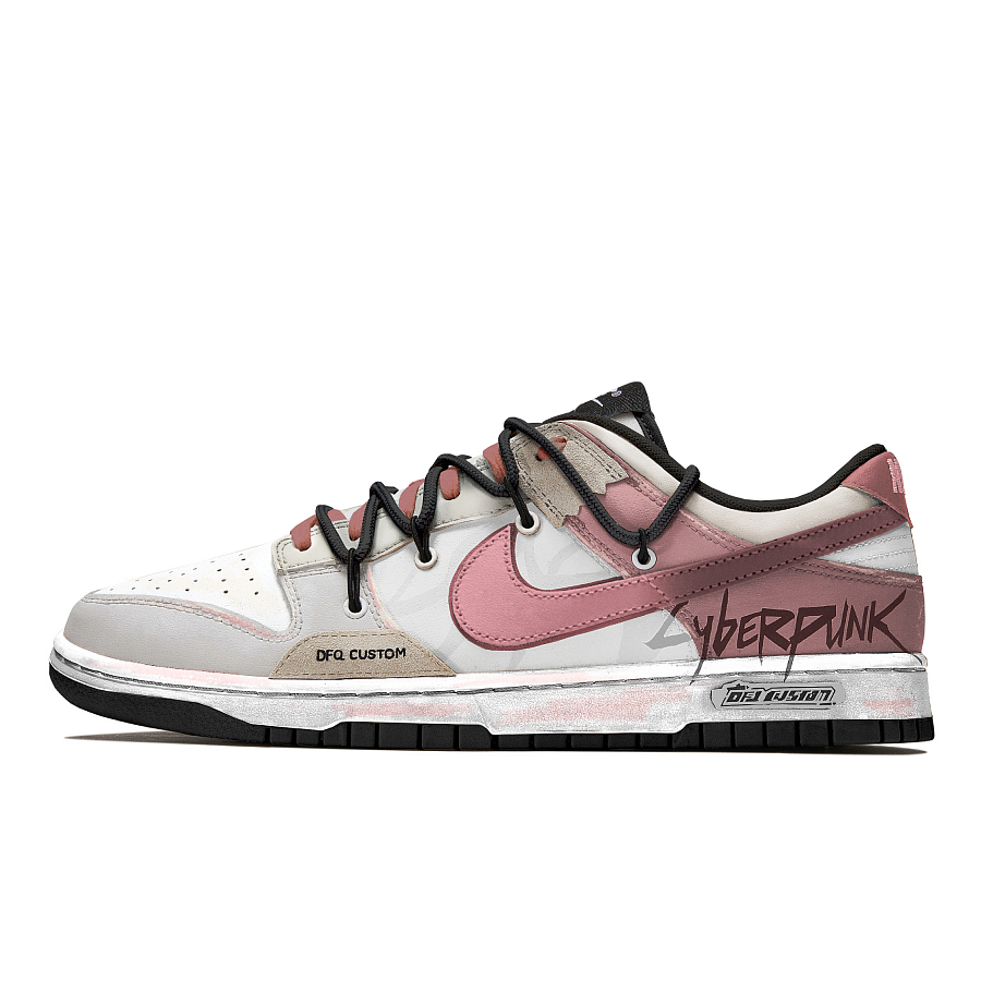 Nike Dunk Box, Phantom Pink Cushioning Quick Dry Abrasion Resistant Balance Low top Skateboard Shoes Unisex купить в интернет-магазине Yoocart с быстрой доставкой по России.