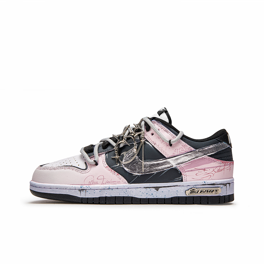 Nike Dunk Skateboard Shoes Unisex Low top Black/Pink купить в интернет-магазине Yoocart с быстрой доставкой по России.