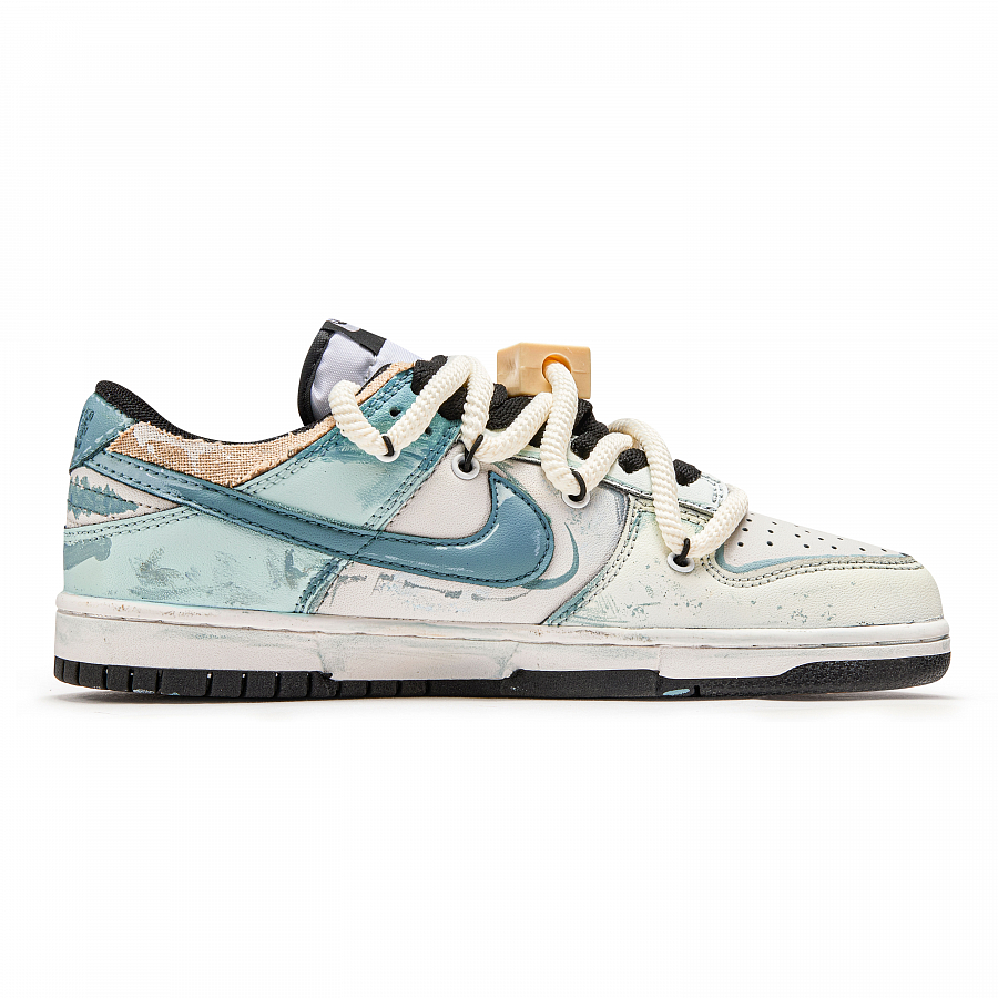 Nike Dunk Blue Building Blocks Cushioning Quick Dry Abrasion Resistant Balance Low top Skateboard Shoes Unisex купить в интернет-магазине Yoocart с быстрой доставкой по России.