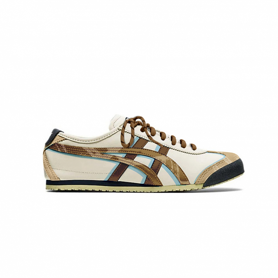 Onitsuka Tiger MEXICO 66 Low top Casual Shoes Unisex Brown Blue купить в интернет-магазине Yoocart с быстрой доставкой по России.
