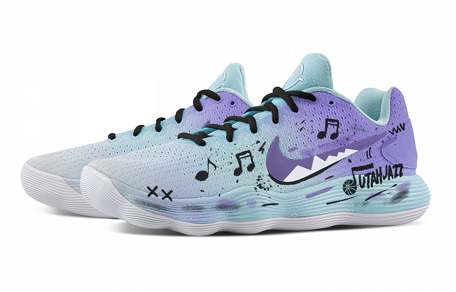 Nike Hyperdunk 2017 Salt Lake Melody, Heart Box Cushioning Coverage Support Low top Basketball Shoes Men's купить в интернет-магазине Yoocart с быстрой доставкой по России.