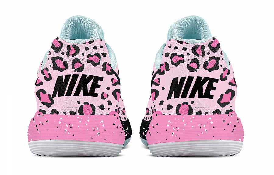 Nike Hyperdunk 2017 Rainforest Leopard Print Cushioning Coverage Support Low top Basketball Shoes Men's Black Pink купить в интернет-магазине Yoocart с быстрой доставкой по России.