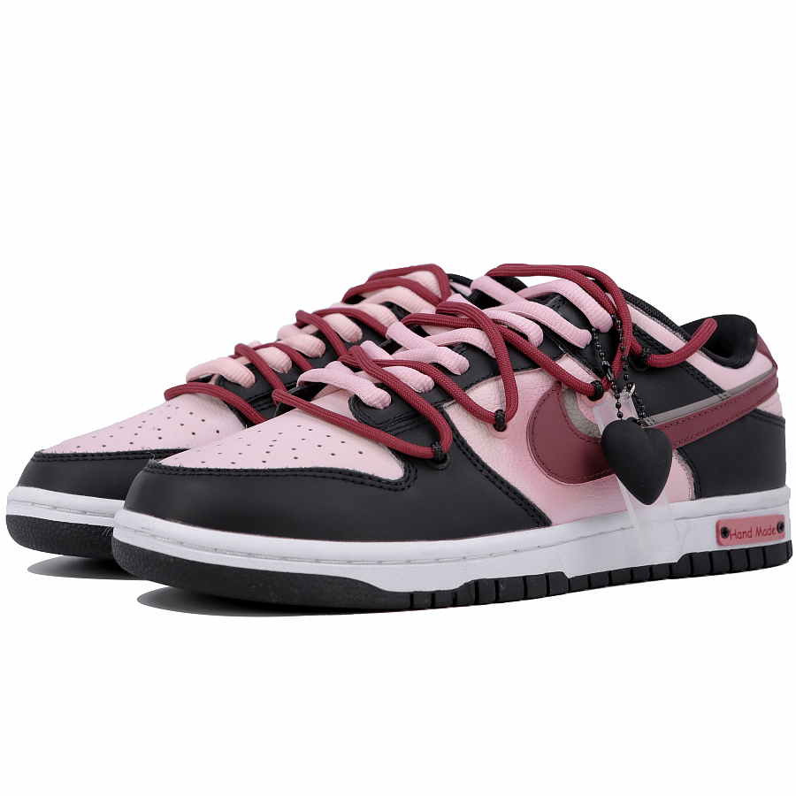 Nike Dunk Low Low-Top Skateboard Shoes GS Black Pink купить в интернет-магазине Yoocart с быстрой доставкой по России.