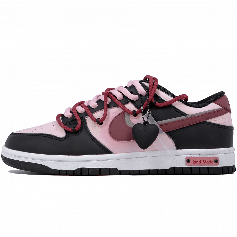 Nike Dunk Low Low-Top Skateboard Shoes GS Black Pink купить в интернет-магазине Yoocart с быстрой доставкой по России.