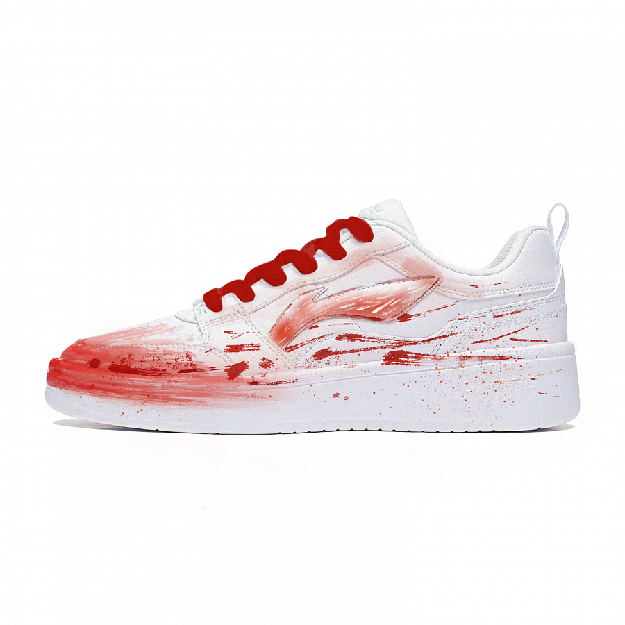 LiNing Acer Truncatum Coverage Abrasion Resistant Height Increasing Low top Skateboard Shoes Women's Red White купить в интернет-магазине Yoocart с быстрой доставкой по России.
