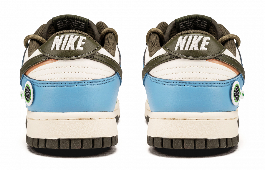 Nike Dunk Abrasion Resistant Low top Skateboard Shoes Unisex Blue Green купить в интернет-магазине Yoocart с быстрой доставкой по России.