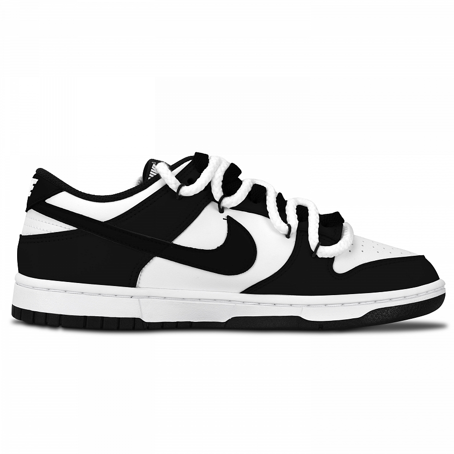 Nike Dunk Black White Cow Black Shoe Box Abrasion Resistant Low top Skateboard Shoes Unisex купить в интернет-магазине Yoocart с быстрой доставкой по России.