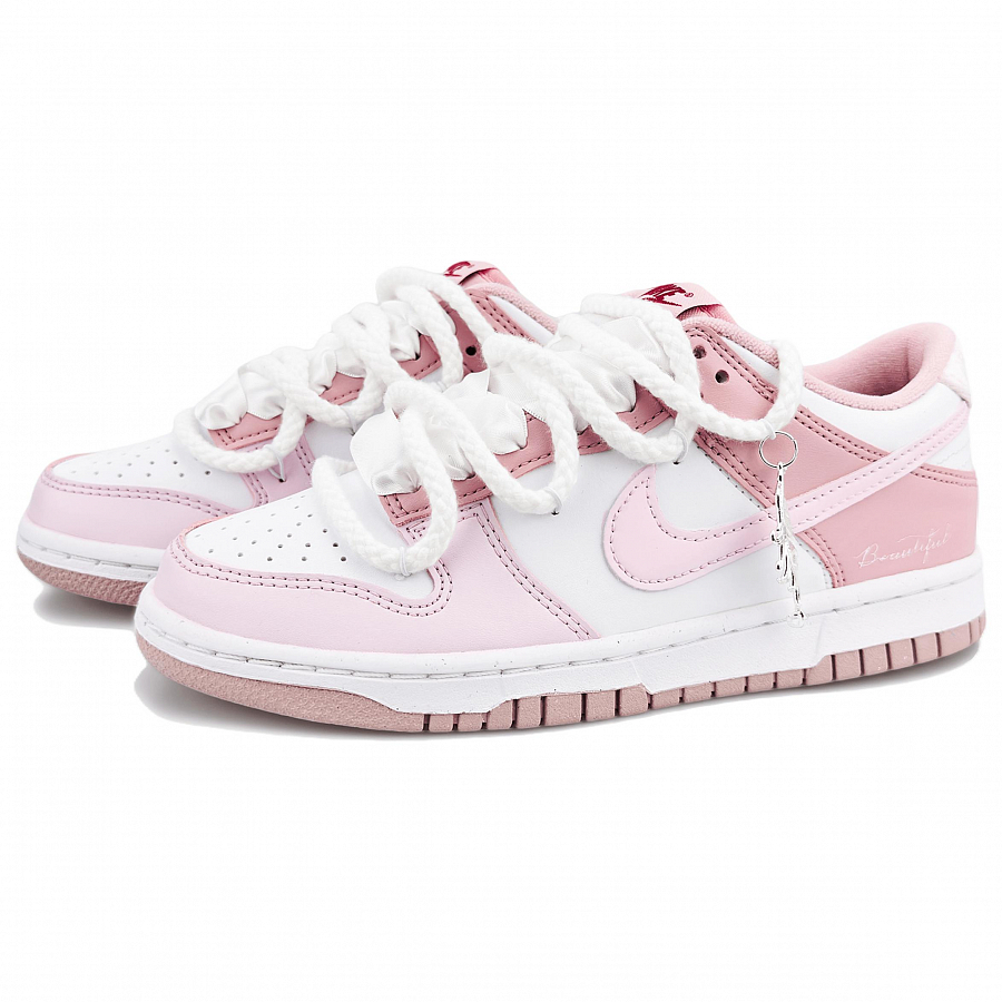 Nike Dunk SB Abrasion Resistant Low top Skateboard Shoes Women's Cherry Blossom Pink купить в интернет-магазине Yoocart с быстрой доставкой по России.