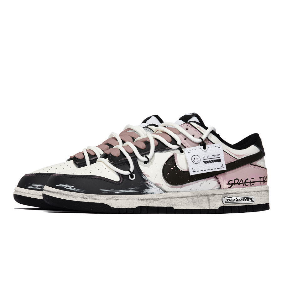 Nike Dunk Box, Pink Universe Cushioning Quick Dry Abrasion Resistant Balance Low top Skateboard Shoes Unisex Black купить в интернет-магазине Yoocart с быстрой доставкой по России.