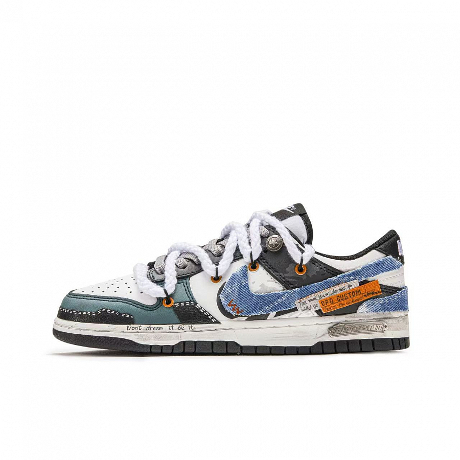 Nike Dunk Denim Knight Abrasion Resistant Low top Skateboard Shoes Unisex купить в интернет-магазине Yoocart с быстрой доставкой по России.