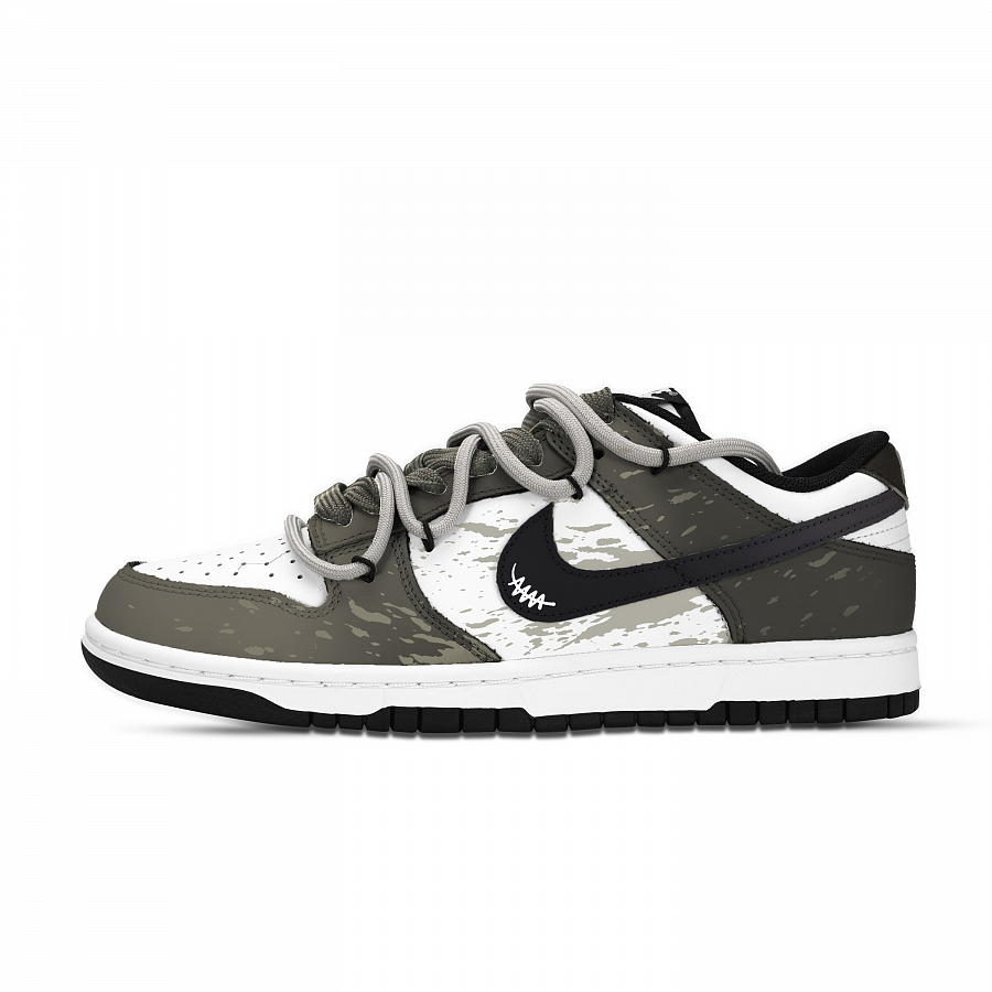 Nike Dunk Shadow Trace Shoe Box Abrasion Resistant Low top Skateboard Shoes Unisex Green White Black купить в интернет-магазине Yoocart с быстрой доставкой по России.