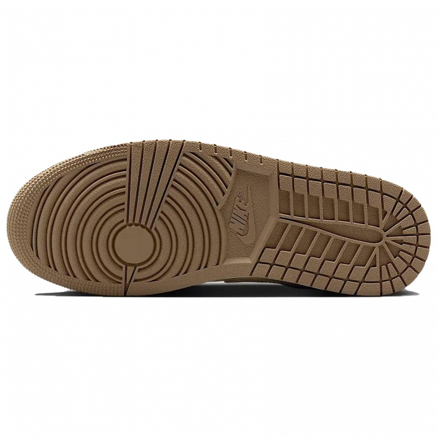 Jordan Air Jordan 1 Rhapsody, Brown Rhythm Abrasion Resistant Low top Vintage Basketball Shoes Unisex Brown купить в интернет-магазине Yoocart с быстрой доставкой по России.