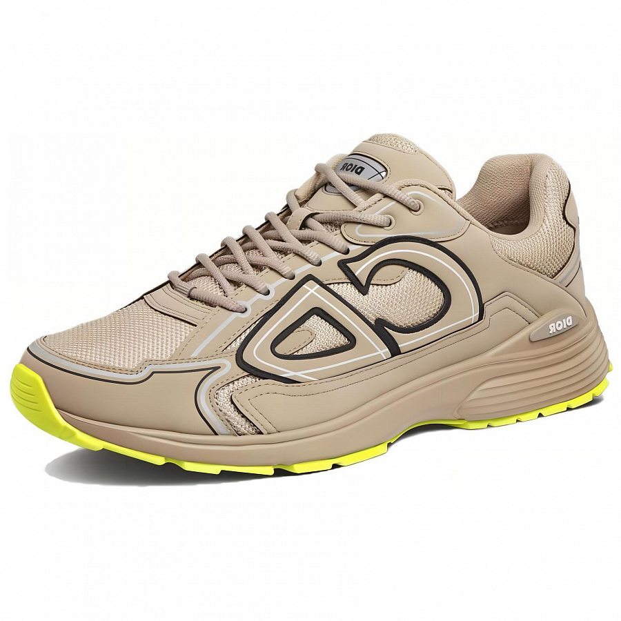 DIOR B30 CD Shoes Low-Top Casual Shoes Men's Beige купить в интернет-магазине Yoocart с быстрой доставкой по России.
