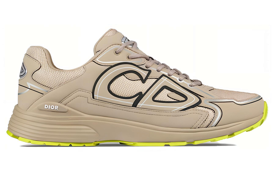 DIOR B30 CD Shoes Low-Top Casual Shoes Men's Beige купить в интернет-магазине Yoocart с быстрой доставкой по России.
