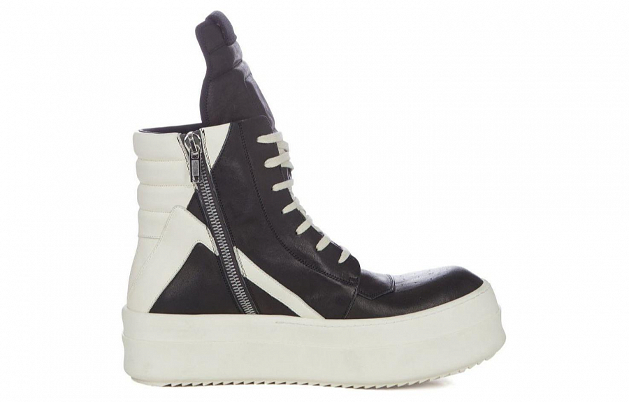 RICK OWENS/RO High top Skateboard Shoes Men's Black купить в интернет-магазине Yoocart с быстрой доставкой по России.