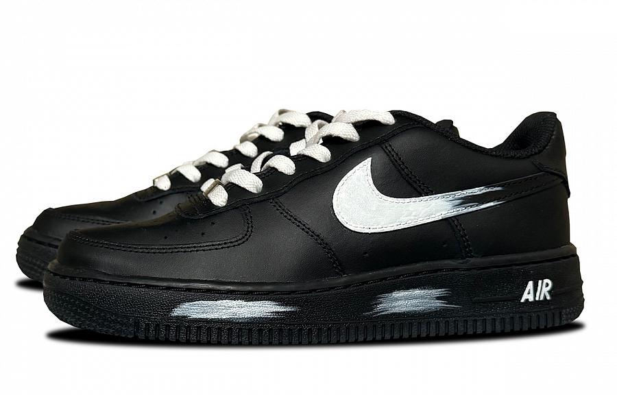 Nike Air Force 1 Slip Resistant, Abrasion Resistant, And Balanced Low top Skateboard Shoes Unisex Black White купить в интернет-магазине Yoocart с быстрой доставкой по России.