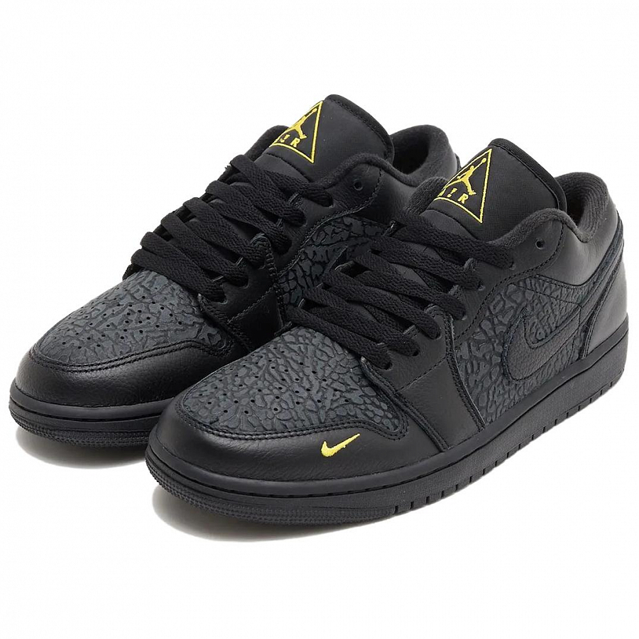 Jordan Air Jordan 1 Low top Vintage Basketball Shoes Men's Black купить в интернет-магазине Yoocart с быстрой доставкой по России.