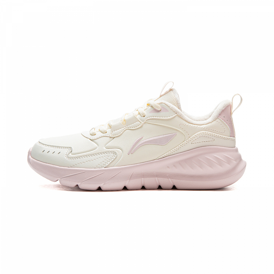 LiNing Light Mist Low top City Commute Long Distance Running Shoes Women's Light Pink White купить в интернет-магазине Yoocart с быстрой доставкой по России.