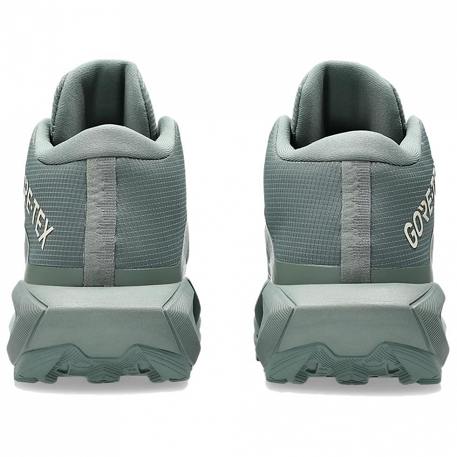 ASICS GEL TRABUCO Wear resistant And Waterproof Mid top Trail Running Shoes Men's Gray Green купить в интернет-магазине Yoocart с быстрой доставкой по России.