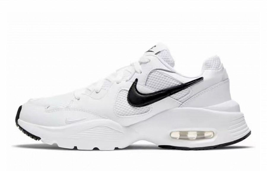 Nike Air Max Fusion Low top Running Shoes Unisex Black White купить в интернет-магазине Yoocart с быстрой доставкой по России.