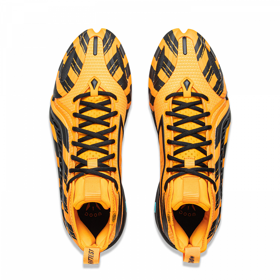 LiNing BadFive Air 1 Super Cushioning Abrasion Resistant Breathable Mid top Basketball Shoes Men's Medium Yellow купить в интернет-магазине Yoocart с быстрой доставкой по России.