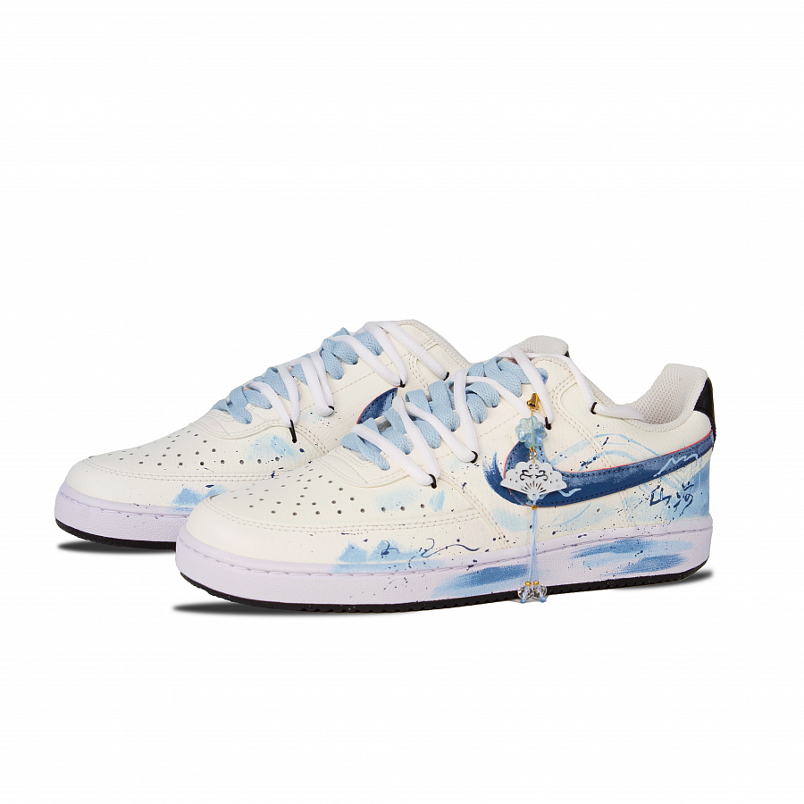 Nike Cushioning, Wear Resistant Low top Skateboard Shoes Men's Sky Blue купить в интернет-магазине Yoocart с быстрой доставкой по России.