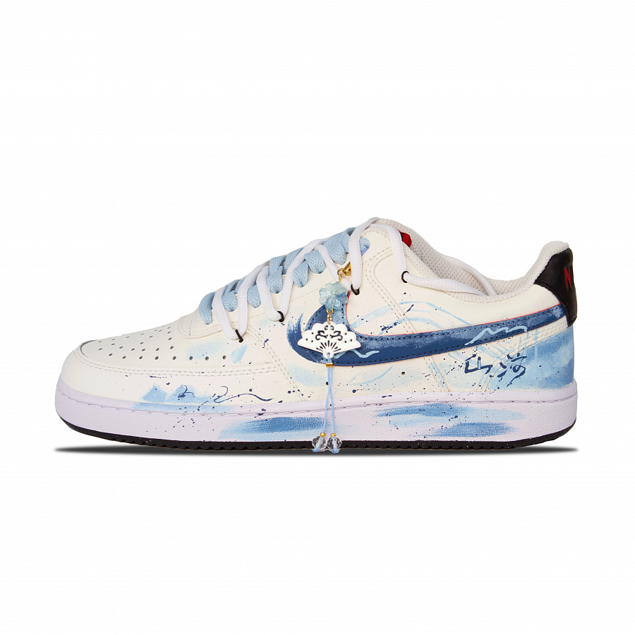 Nike Cushioning, Wear Resistant Low top Skateboard Shoes Men's Sky Blue купить в интернет-магазине Yoocart с быстрой доставкой по России.