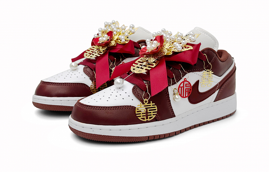 Jordan Air Jordan 1 Low top Vintage Basketball Shoes Unisex Red купить в интернет-магазине Yoocart с быстрой доставкой по России.