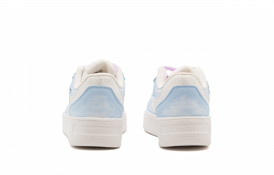 Anta Relaxed Slip Resistant Shock Absorbers Low top Skateboard Shoes Unisex Blue Shopping Bag купить в интернет-магазине Yoocart с быстрой доставкой по России.